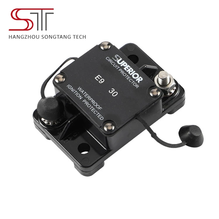 E97 30 Ампер защита от перегрузки Водонепроницаемый Автоматический выключатель для автомобиля