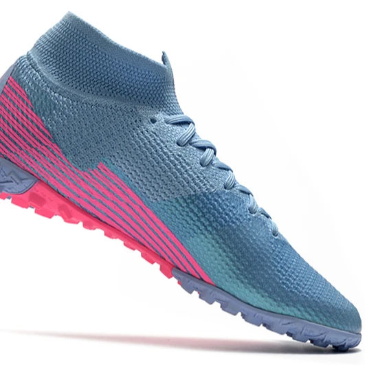 2021 Men Sports High Ankle Football Boots Shoe Outdoor/Indoor Soccer shoes soccer shoes soccer cleats boys