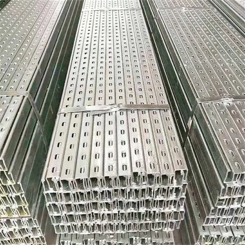 High Quality Hot-dip Galvanized Steel Strut C Shaped Strut Channel Professional Galvanized C Steel Channels