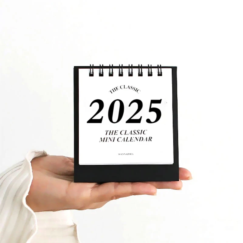 Promotional Creative Spiral Bound 365 Days Mini Custom Daily Desk Calendar 2023 2025 2026