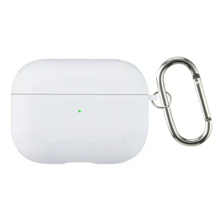 Simplicity Secure Liquid Silicone Sleeve For Airpods Pro Charging Case With Buckle For Shockproof Fall Resistance Case