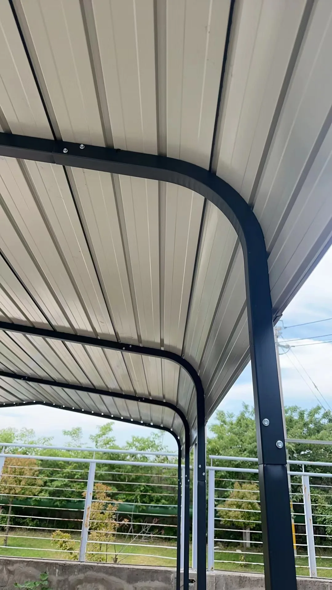 SGC1119-H240-H High quality garden carport garage Outdoor Waterproof garden carport car parking carport