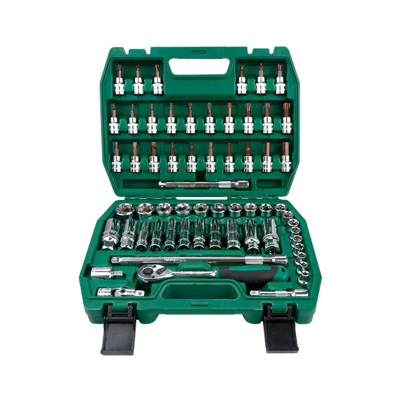 
60 auto repair tool Professional Mechanical Machine Repair Combination Auto Repair Miniature Tool Socket Wrench Set 