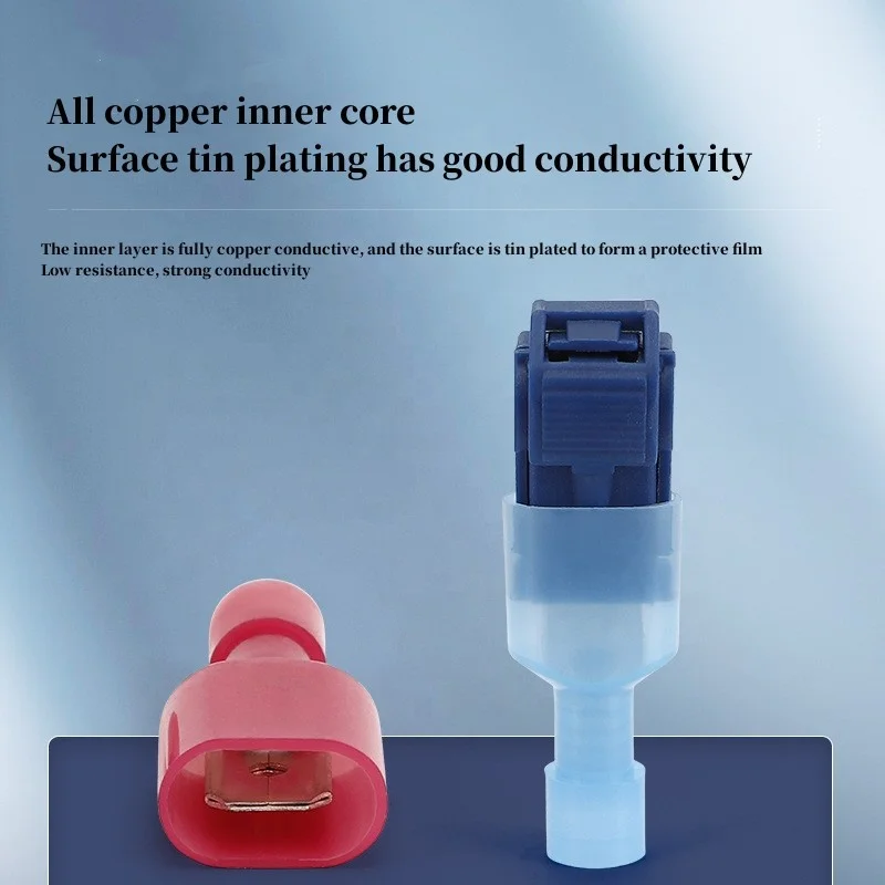 T-type break free quick wiring terminal splitter non stripping wire connector set