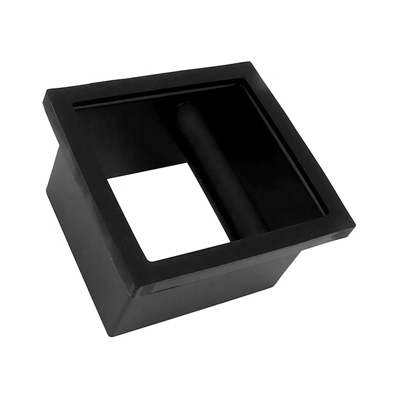 New Style Stainless Steel Espresso Embedded Knock Box Removable Knock Bar Coffee Residue Trash Can Coffee Knock Box
