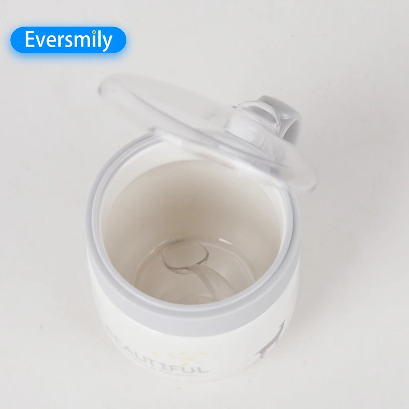 450ml Ceramic Big Capacity  Seasoning Pot Large spice Jars With Lid And Spoon Kitchen Gadgets