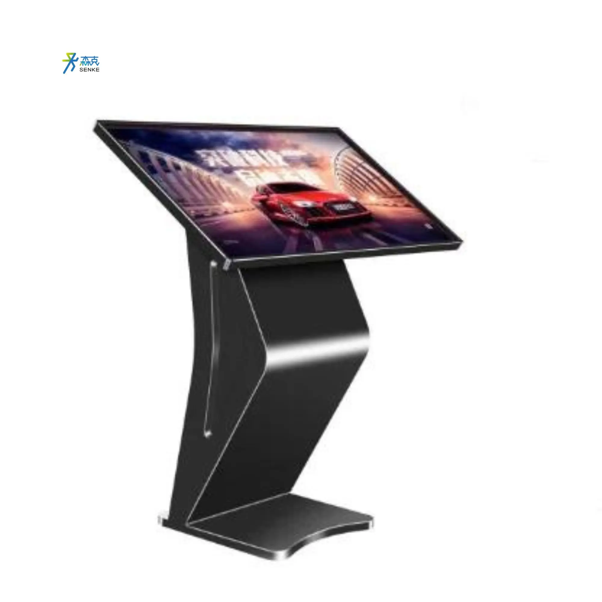 SENKE Floor Stand 4k Full Hd Information Lcd Digital Signage Self Service Kiosk Interactive Kiosk