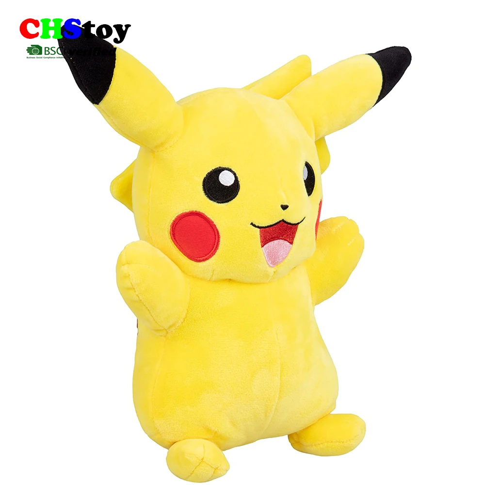 Оптовая продажа с завода CHStoy #20B3091, милая мягкая плюшевая игрушка Pika-chu, милые куклы Pika-chu, рождественские подарки, детская игрушка