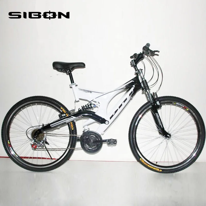 
 Горный велосипед SIBON B0230104, 26 дюймов, подвесная рама, 21 скорость, из Китая  