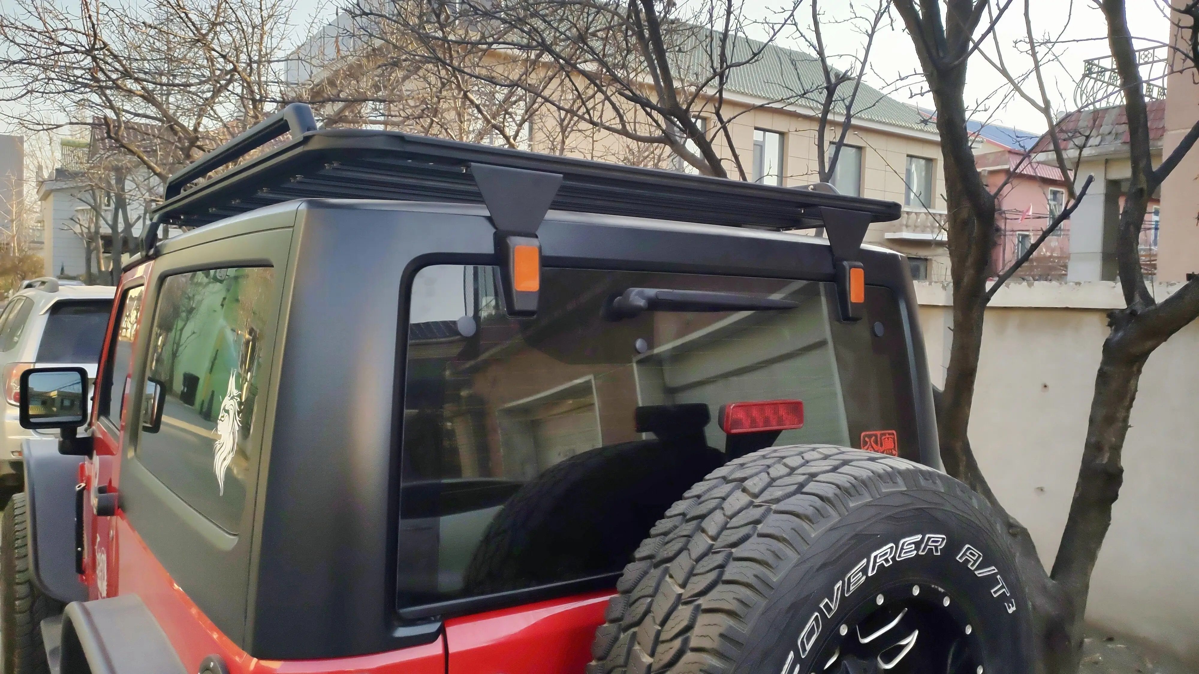 Off-road Vehicle Exterior Accessories Multifunctional Roof Rack Luggage Platform For Jeep Wrangler JL JK BJ40