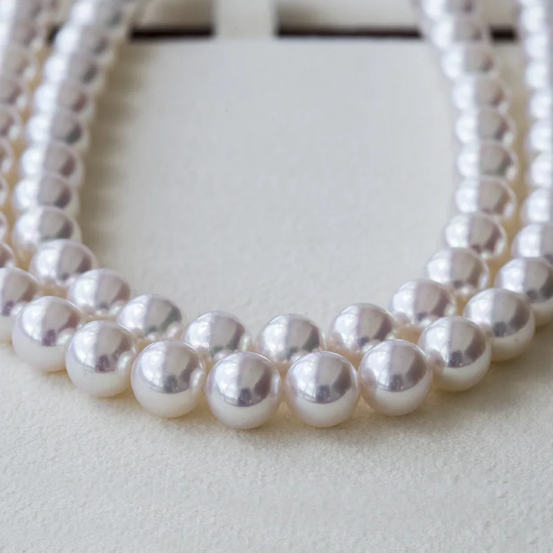 3-15mm 3A 4A real natural pearl Cultured freshwater pearls half drilled hole wholesale loose freshwater akoya pearls