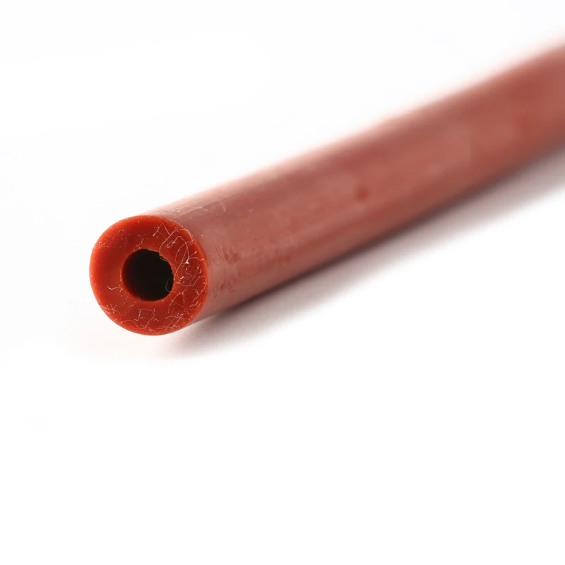 custom size vibration damp insulation round flexible silicone foam rubber tube hoses