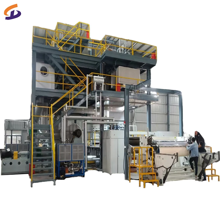 PP Meltblown Nonwoven Fabric Making Machine Cloth Production Equipment CE Certified