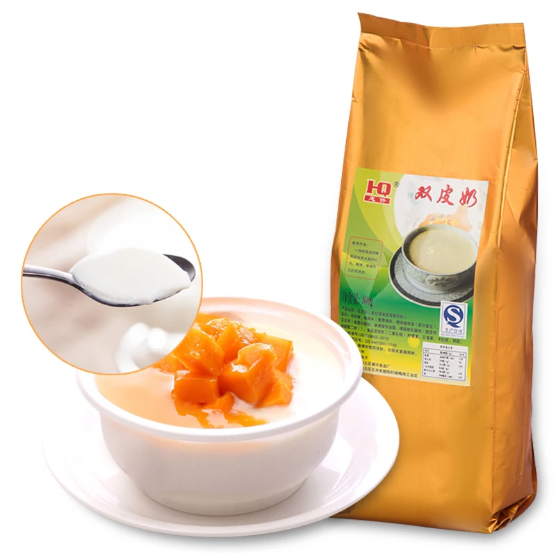 Double skin milk pudding dessert milk custard making powder snacks for bubble tea
