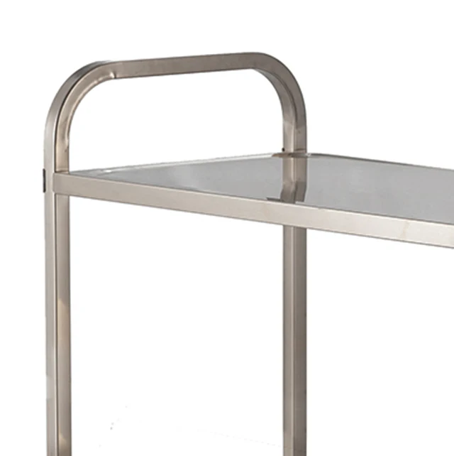 
Stainless Steel Restaurant Food And Beverage Food Service Equipment Serving Hand Trolley 