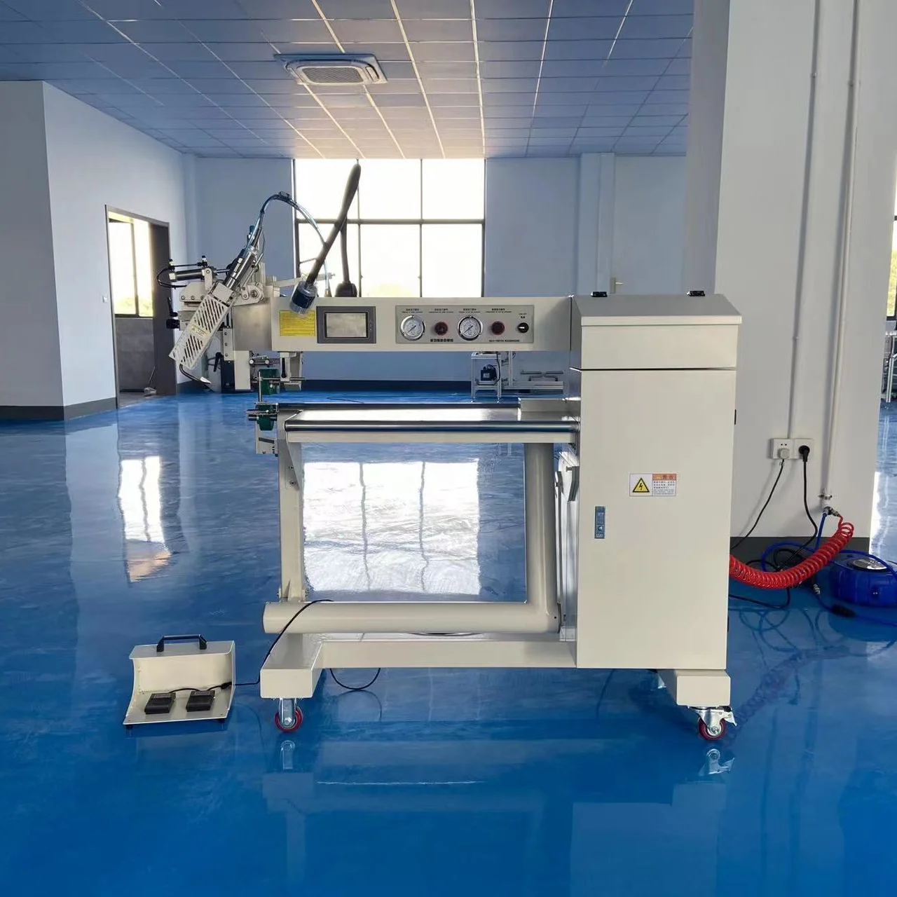 ПВХ Брезентовая сварочная машина горячего воздуха