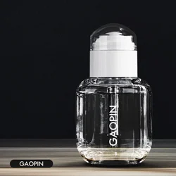 40ml Wholesale luxury Silk screen customization pet oil dropper bottle plastic
