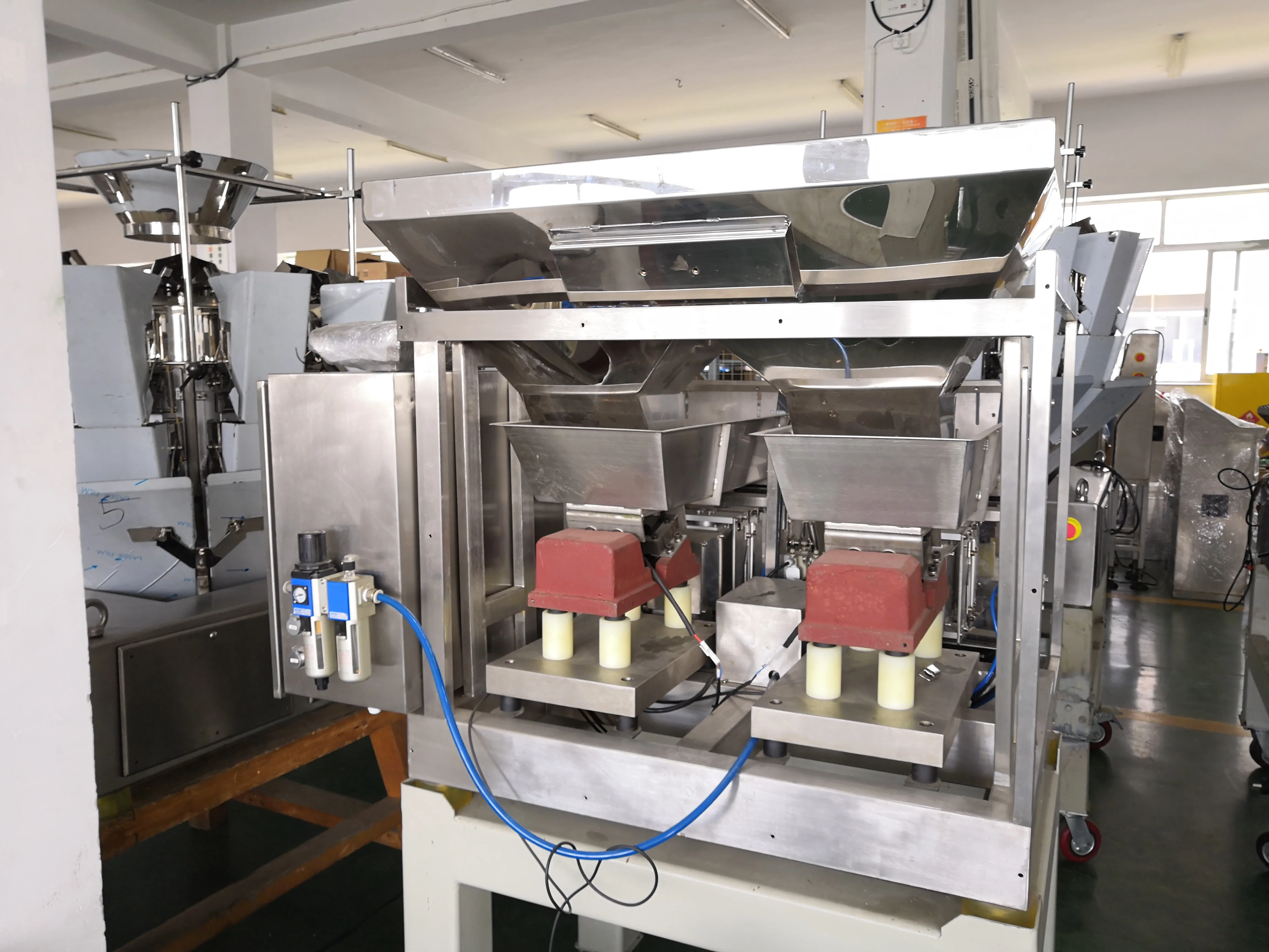 High Quality 2 Head Linear Weigher Weighing Hopper Scale For Nuts