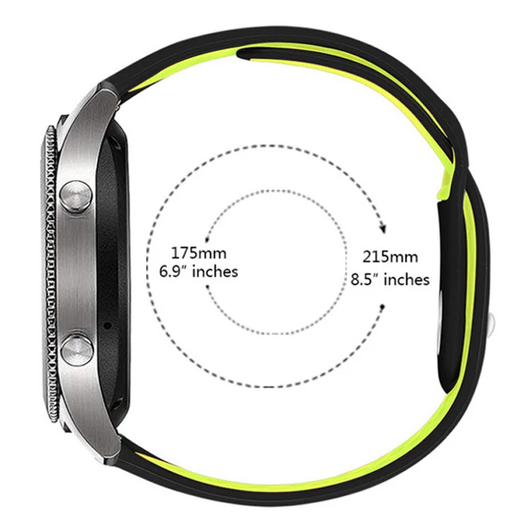 Breathable Silicone Straps for Samsung Galaxy Watch 4 5 6 5Pro 47mm 45mm 44mm 40mm Quick Fit Watch Band for Galaxy watch 6 4