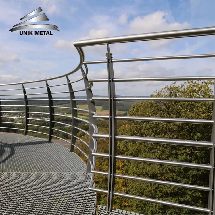 Stair Railing 201 304 316 Inox Stainless Steel Balustrade Baluster Fence Veranda Balcony Stare Case Boat Hand Rail Fence