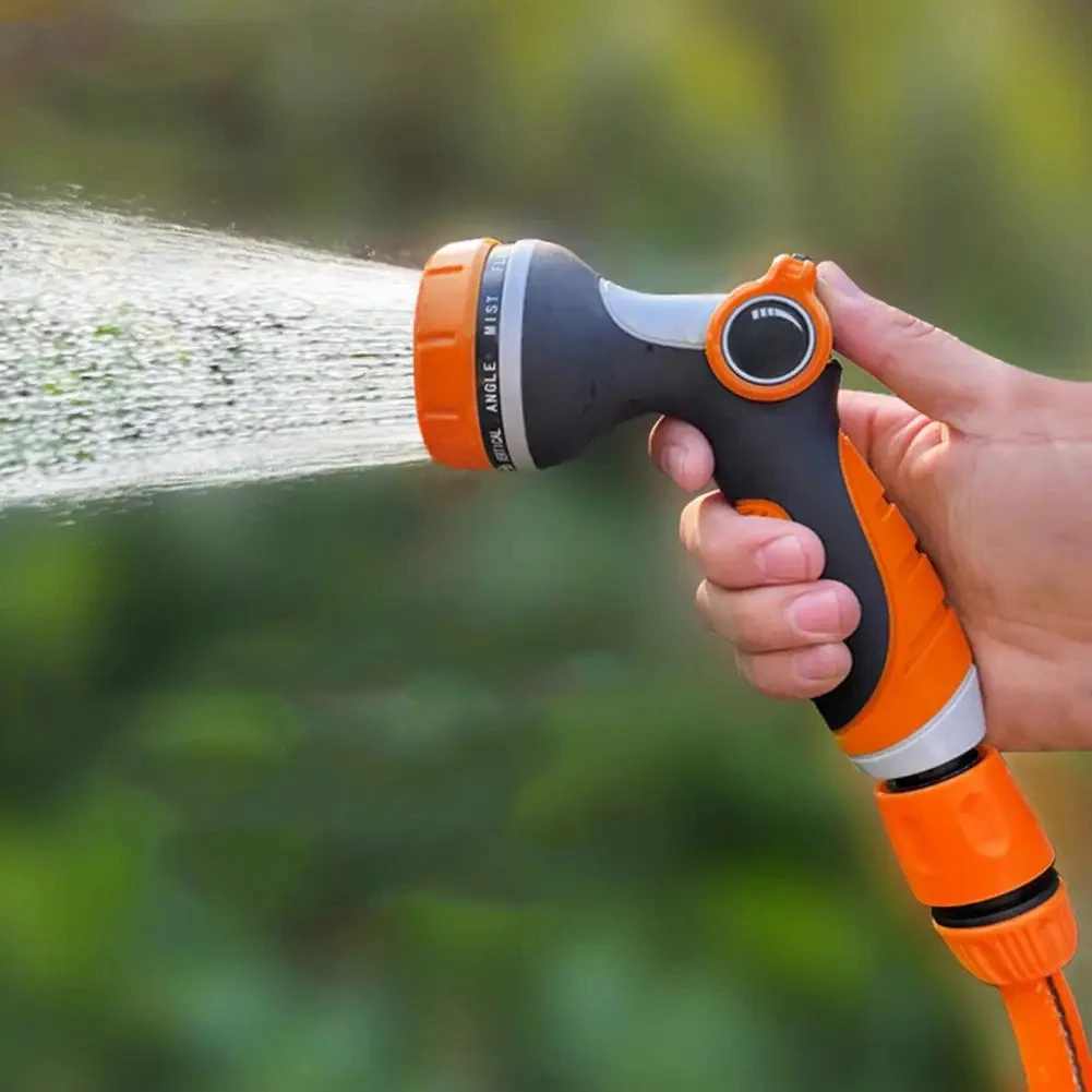 Manufacturer Supplier Garden Nozzle Sprayer High Pressure Water Hose Nozzle Heavy Duty Hose Sprayer Gun with 10 Spray Patterns