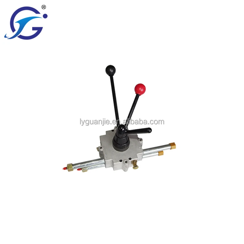 GJ1102C mixer control box two lever throttle control lever pump control