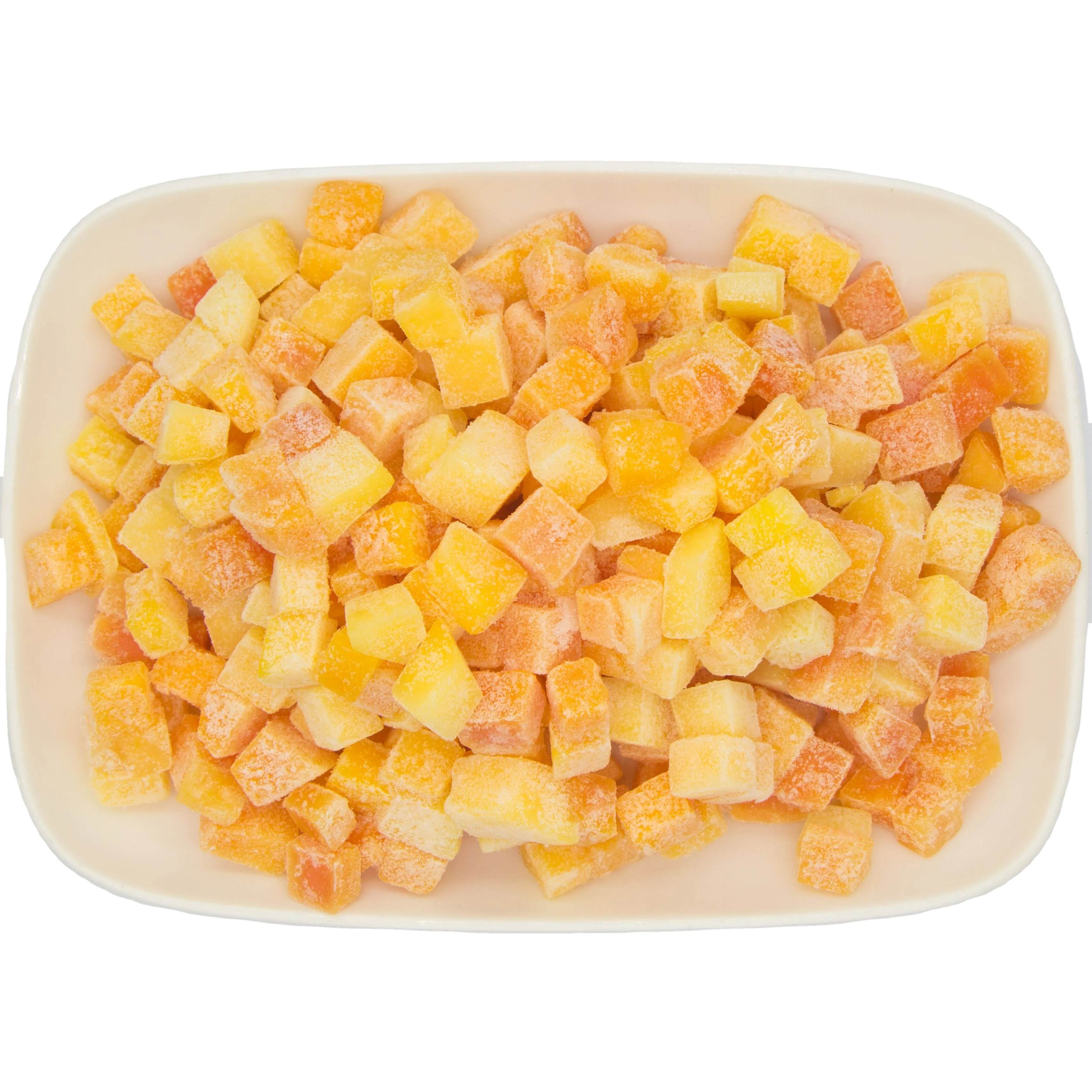 Замороженные кубики папайи, производитель из Таиланда GMP HACCP