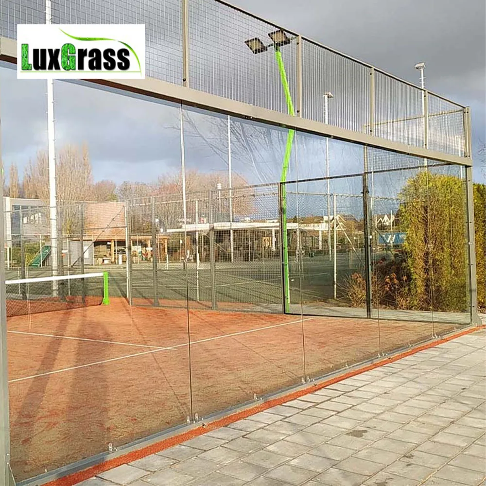 LUX PADEL Профессиональный Padel оборудование для теннисного корта поставщик теннисный корт внутреннего или открытого тенниса
