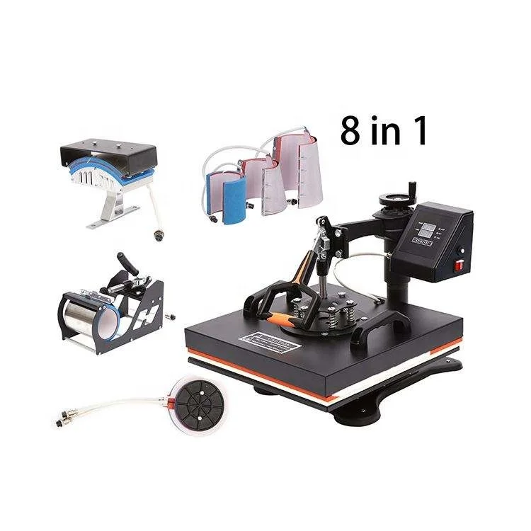 VeSub Competitive Digital Combo 8 in 1 Sublimation 11X 15 Heat Pres Machine