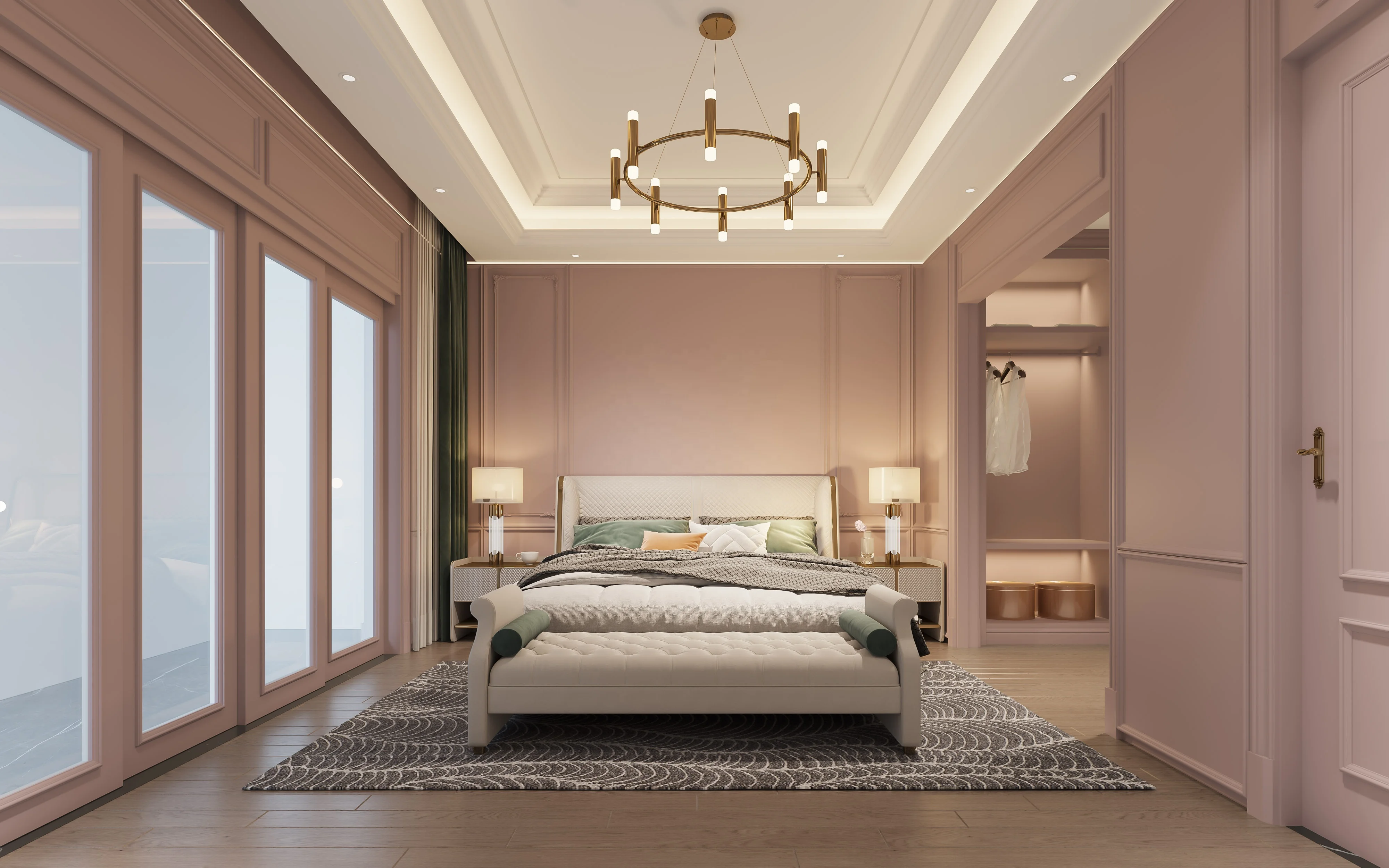 Minimalist Style Of European And American Style Wood Kitchen Furniture And Whole House Furniture Customiztion