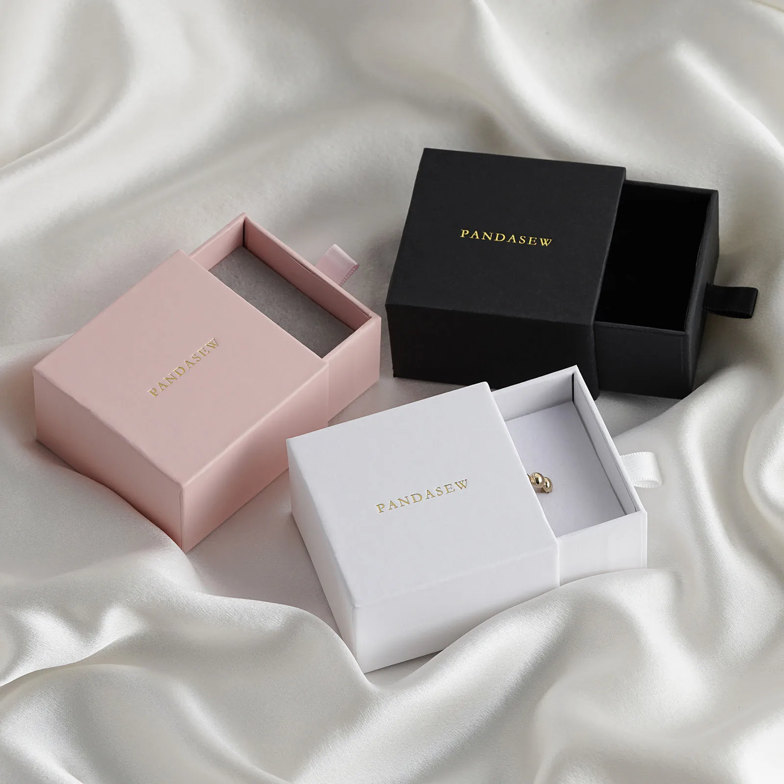 Competitive price jewelry packaging small paper box fashion necklace ring pendant earring set jewelry luxury gift package