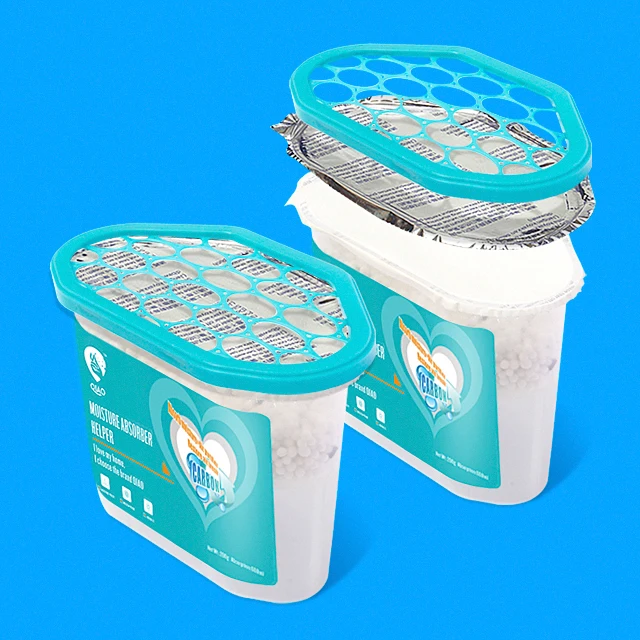 Высокая Абсорбирующая скорость индикатор влажности Осушитель сухой ящик 600 мл для дома