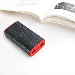 2021 New Products Fashion Cheap Price Portable black 10000mAh ABS Material 2 Dual USB Power Banks