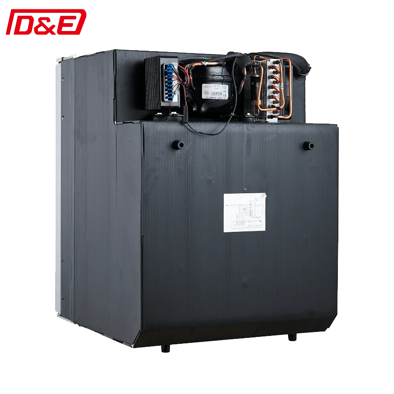 High Quality DC 12V 24V AC 100-120V/220-240V 80L Electric Compressor Fridge  Refrigerator Suitable for Truck RVs Boat Camping