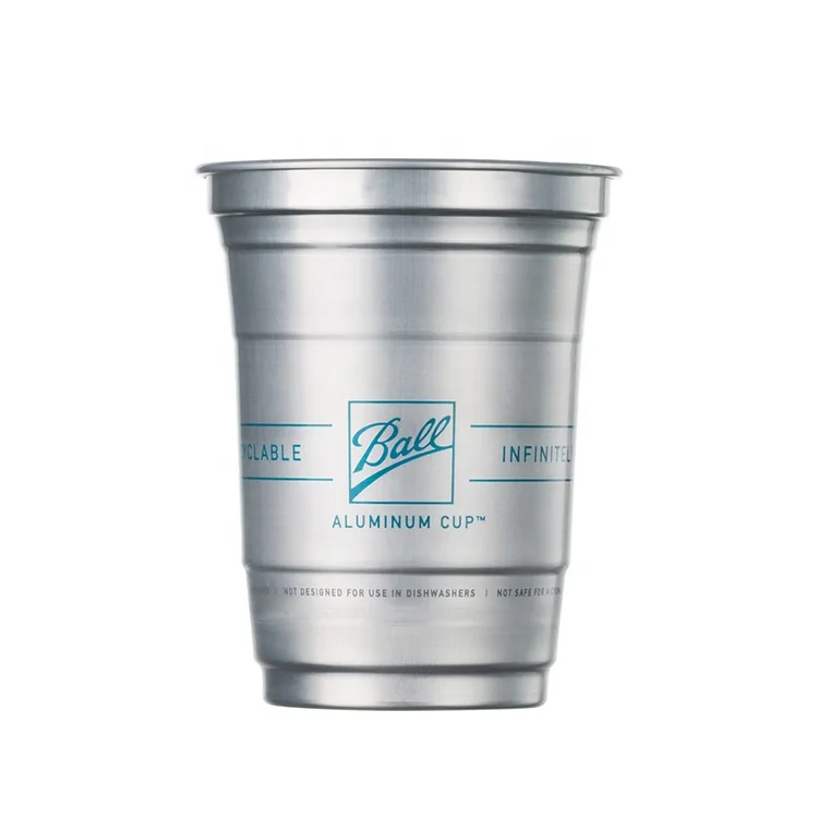 China Wholesale Manufacturers 100% Recyclable Cold Drink Beer 16Oz Anodized Ball Aluminum Cups
