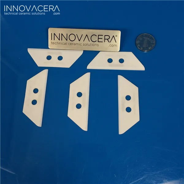 Trapezoid Black Zirconium Oxide Ceramic Blade for Utility Blade