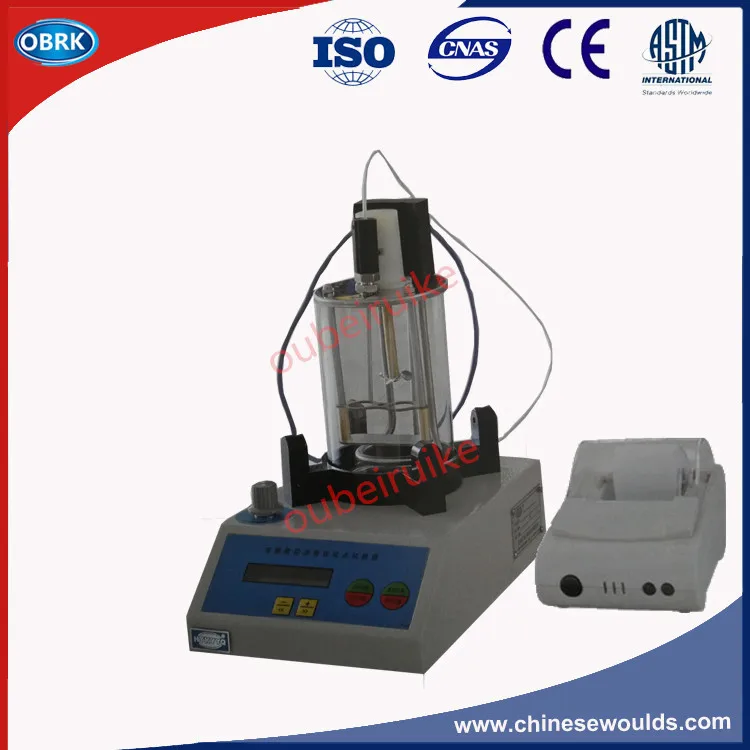 Softening Point Ring and Ball Apparatus Ring-Ball Test for Softening Point of Bitumen Asphalt