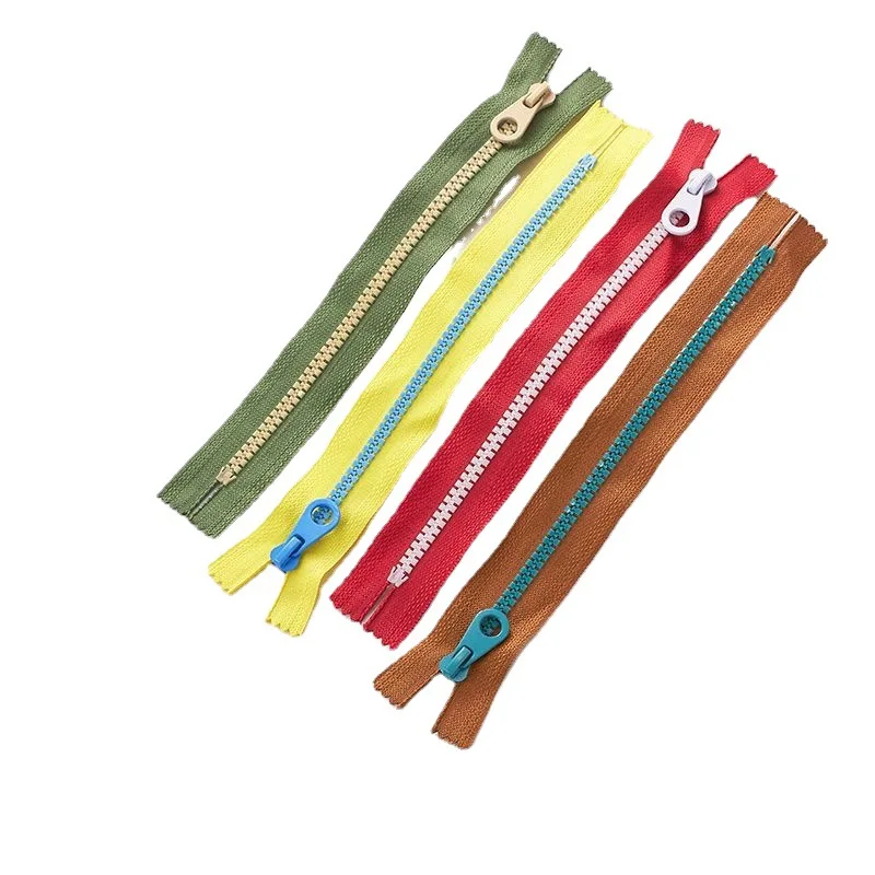 Fashion Zippers Colorful Stock Open End Zippers in Stock