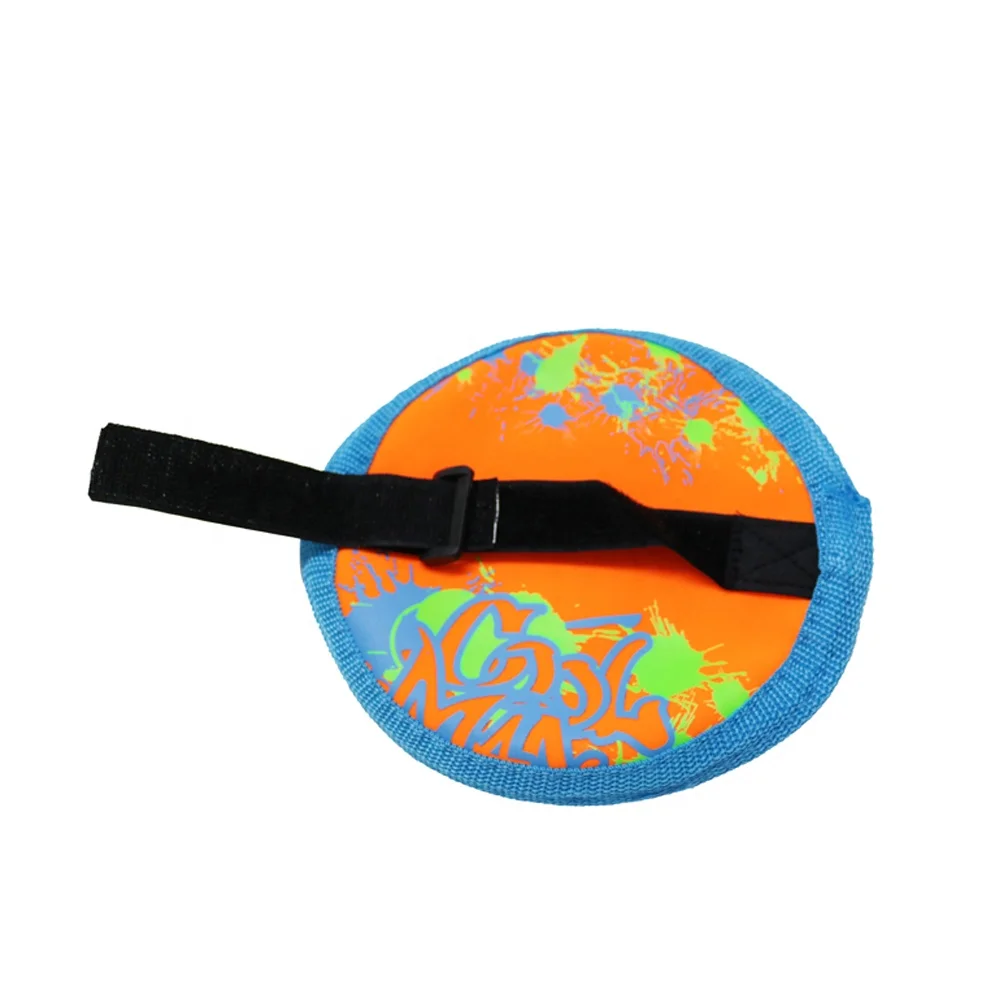 new arrival soft neoprene sticking school playing kids catch ball set game