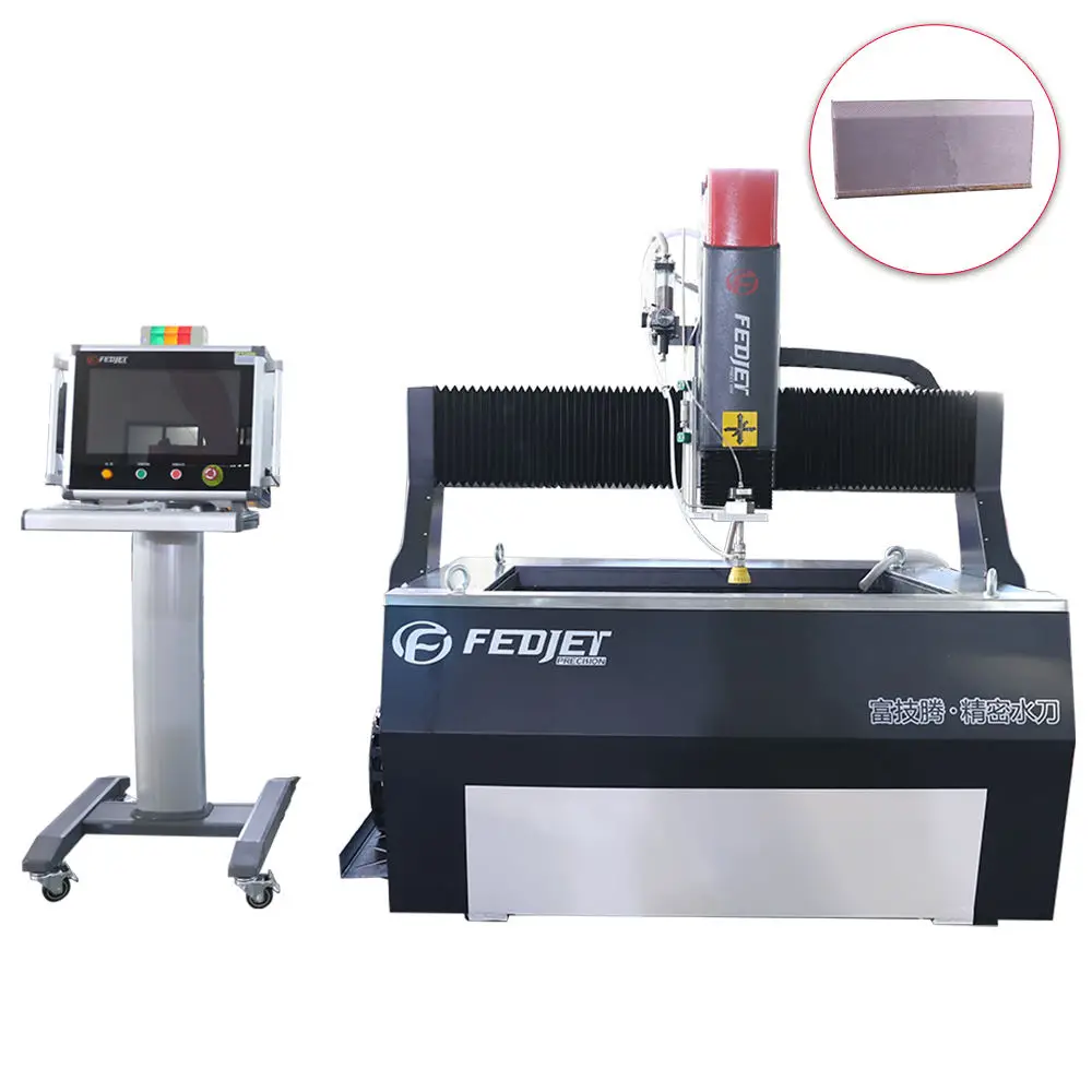 China Factory high pressure nozzle power washer water jet cutter 37KW Bridge Gantry compact cnc Water jet Cutting Machine