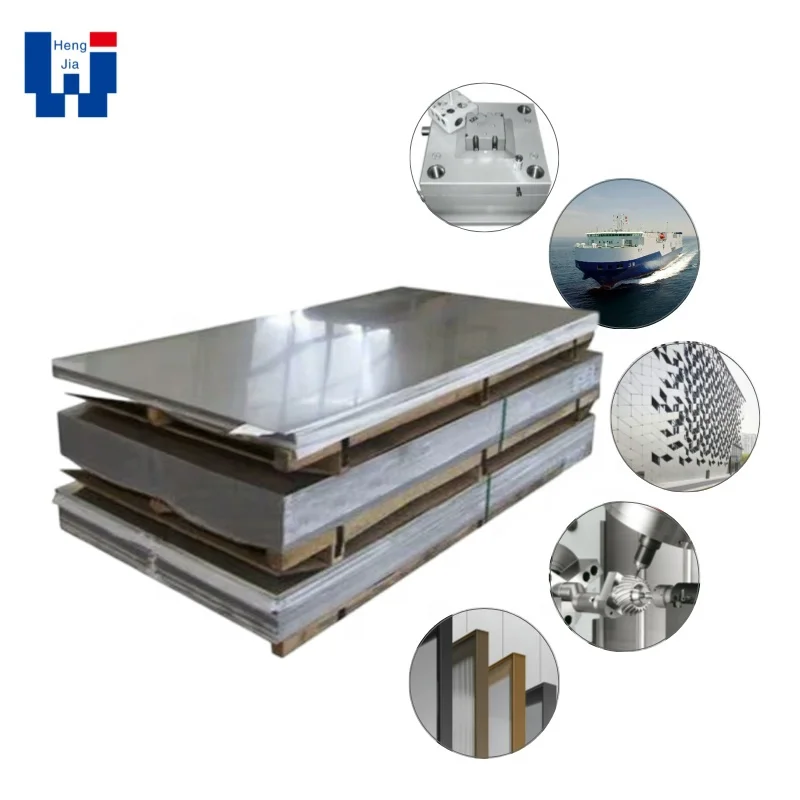 Hengjia Aircraft Grade Aluminum Sheet 5052 5083 6061 6063 6082 Customized Aluminum Sheet Plate For Sale