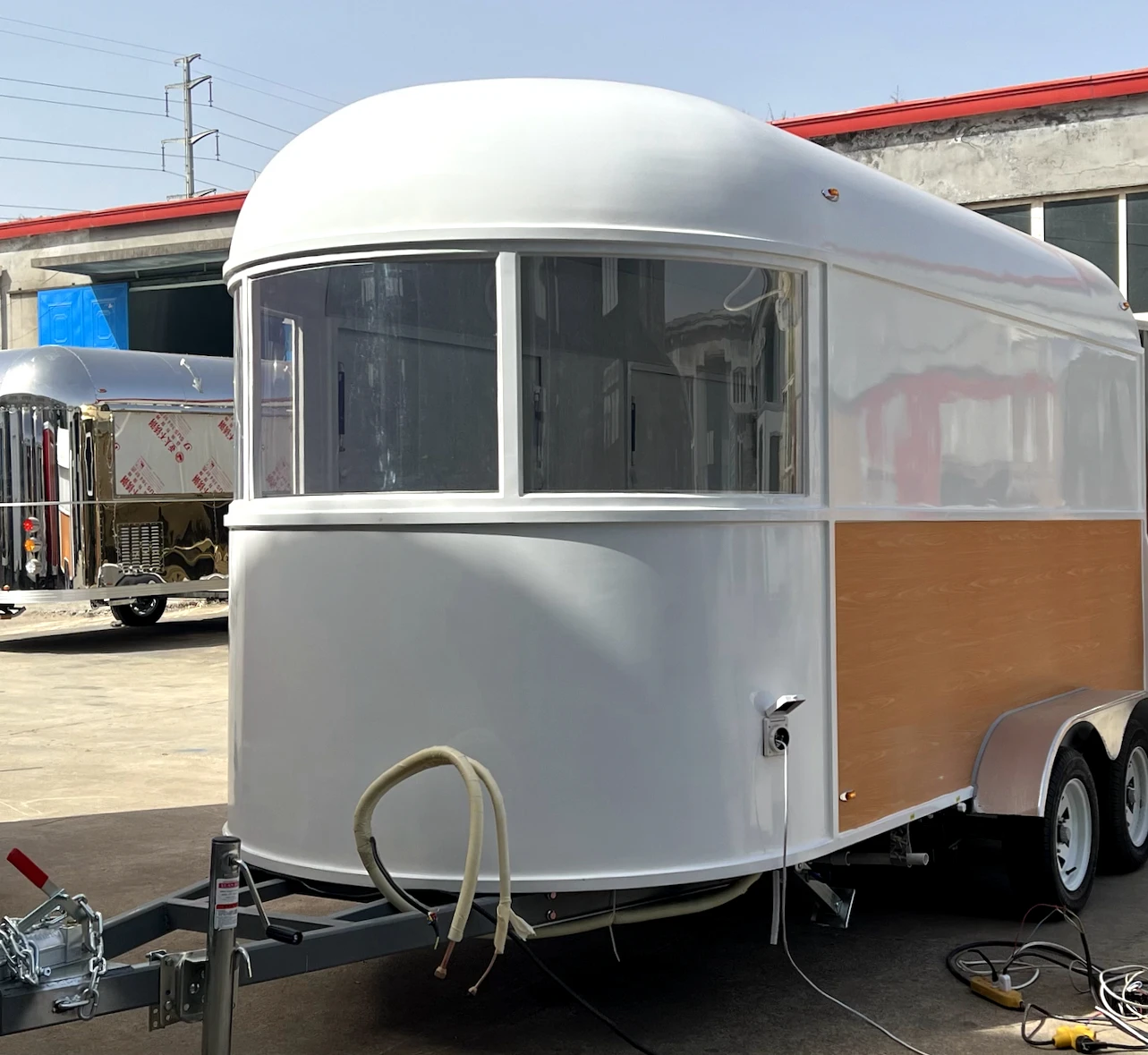 new design bbq container vending cart mobile fast food horse trailers food truck