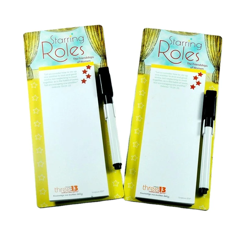 Guangzhou factory promotional fridge magnets notepads custom irregularly animal memo note pad