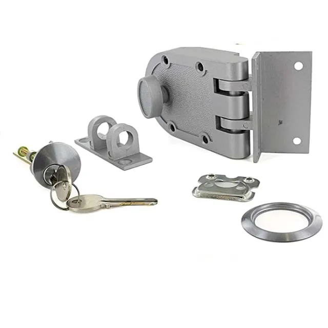 Gray gold black  kind of colors  Zinc alloy zamak old name tiger rim jimmy  locks