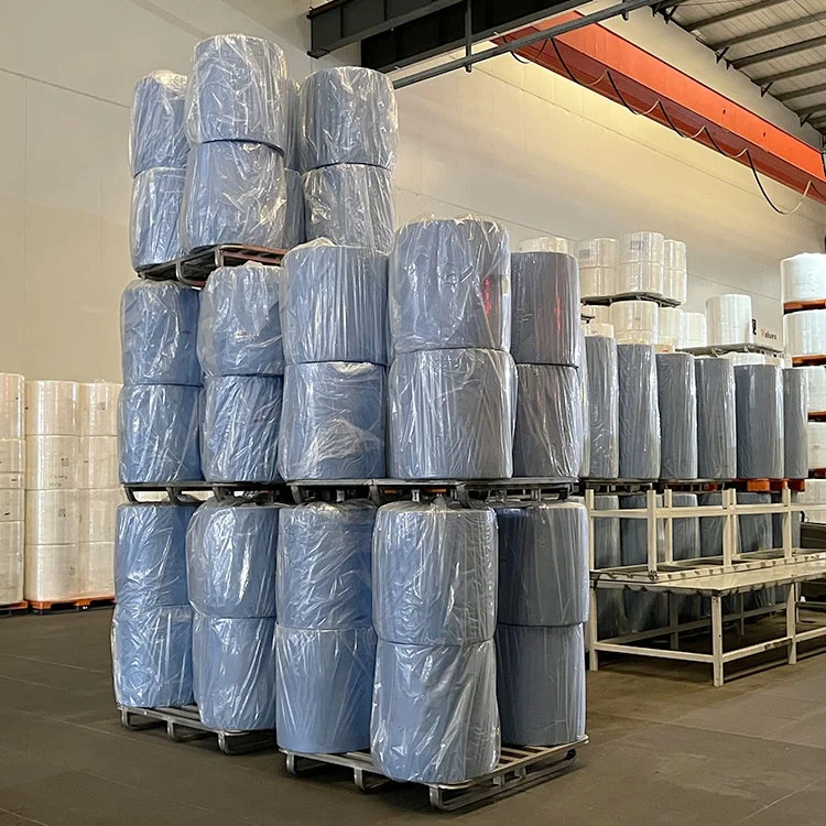 1.6m 40gr 60gsm Hospital Medical Disposable Uniform Material SMMS Non Woven Fabrics