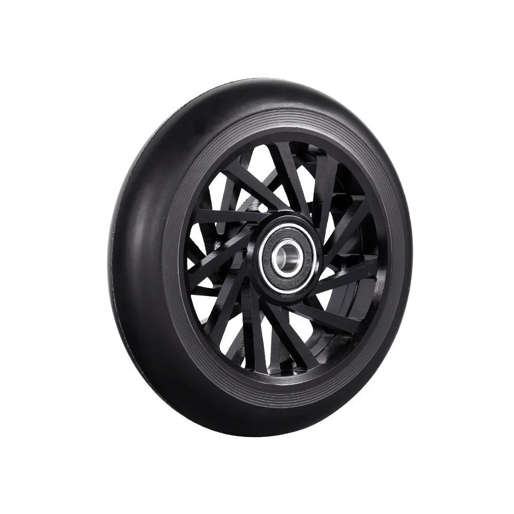 Huoli Scooter 110mm Cheap Scooter wheels Custom Urethane Pro Stunt Scooter Wheels with High Rebound Roues Trottinette Freestyle