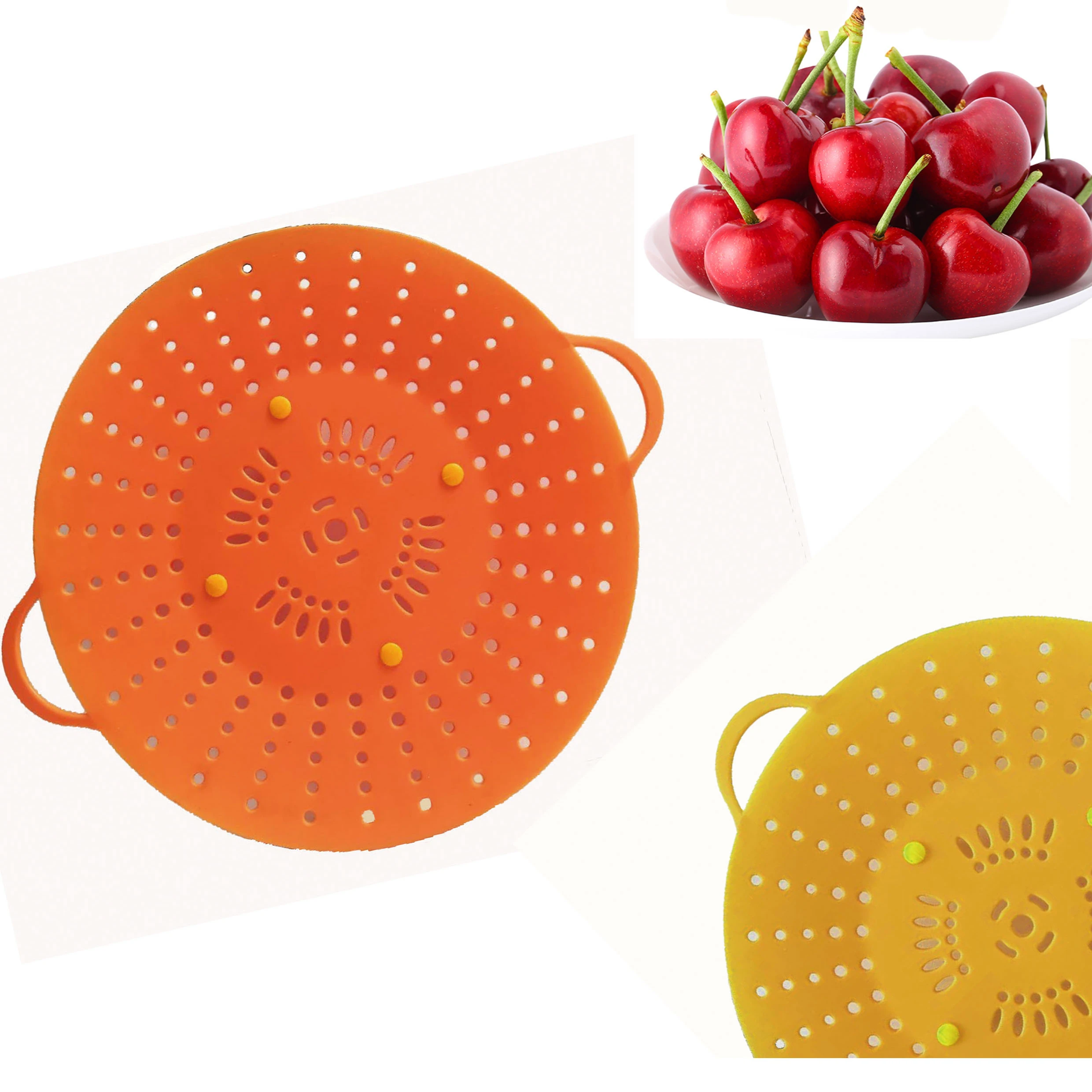 Cloth Steamed Bun Drawer Cloth Non-Stick Silicone Round Silicone Steamer Mat