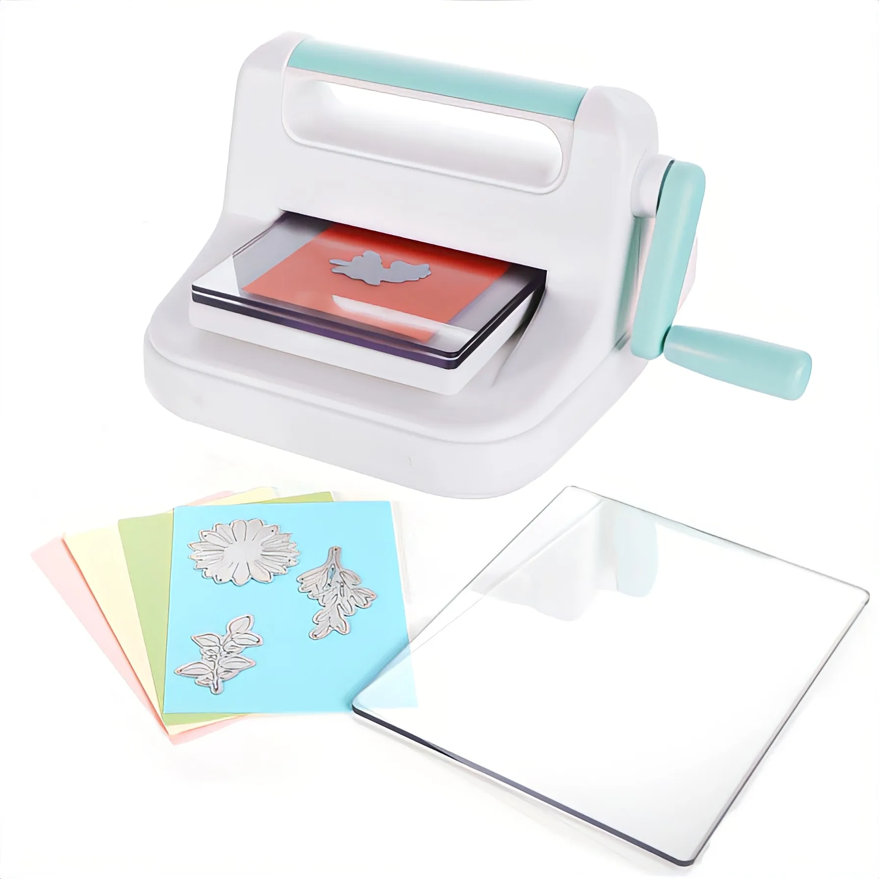 26042 A5 Non-Adjustable DIY Craft Metal Scrapbooking Tool Hand-Operated Die Cutting Embossing Machines