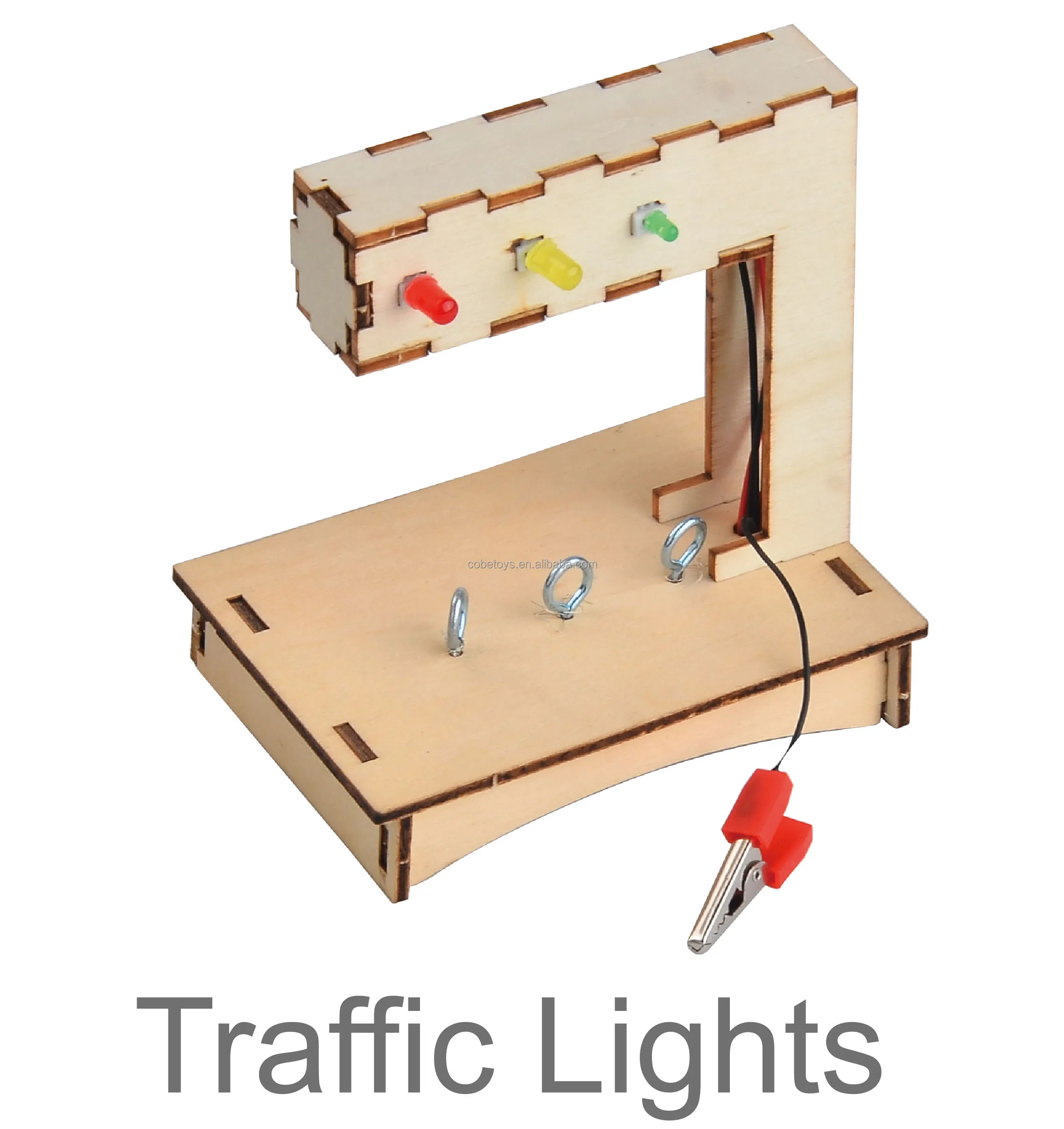 Wooden Creative DIY Aircraft Model Kit Wood Kids Physical Science Experiments Toy Set Assembled Car Educational Toys