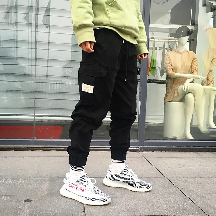 Private Label Street Blank Army Skinny Waterproof Multi Pocket Slim Track Joggers Tapered Men Military Cargo Pants